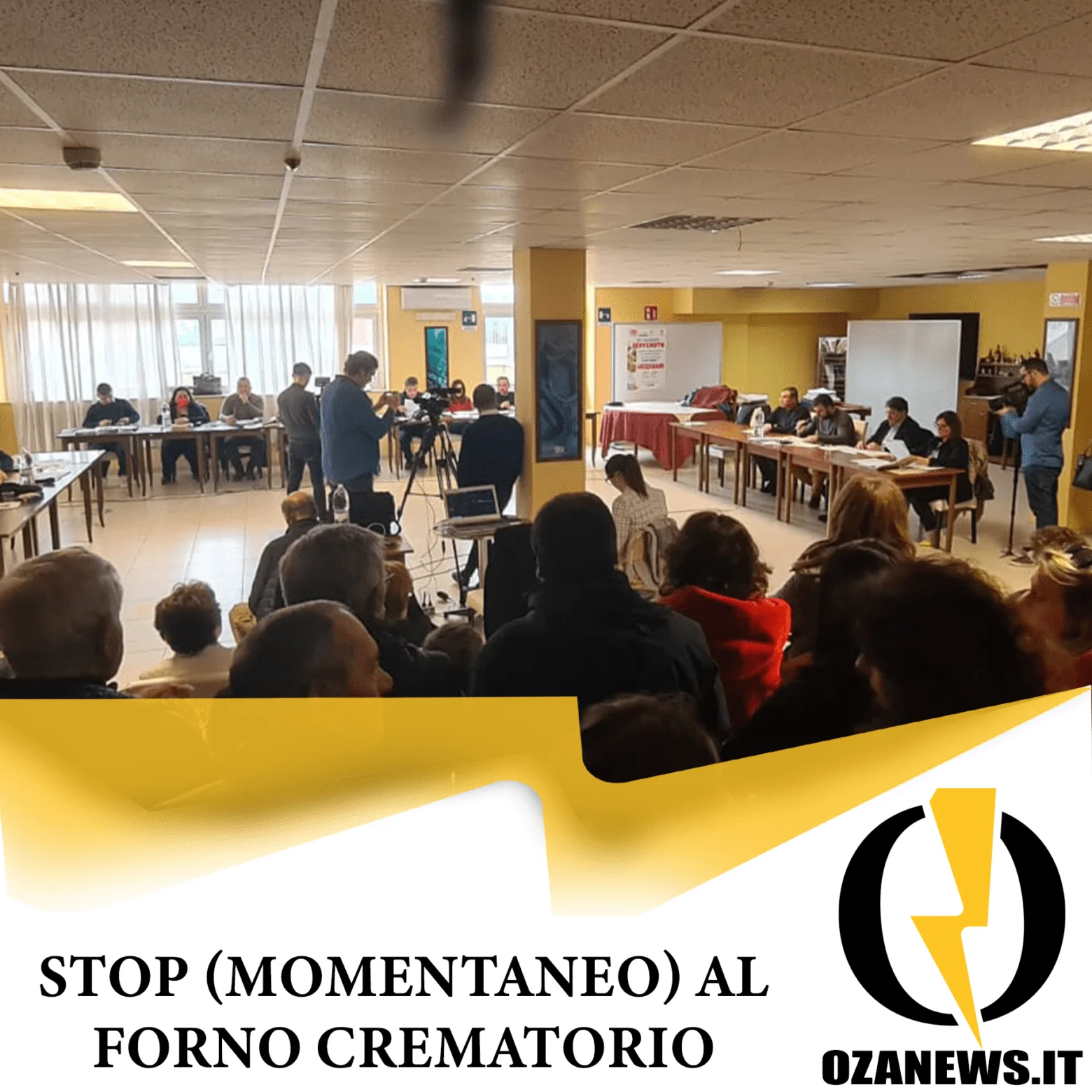 stop al forno crematorio di ugento