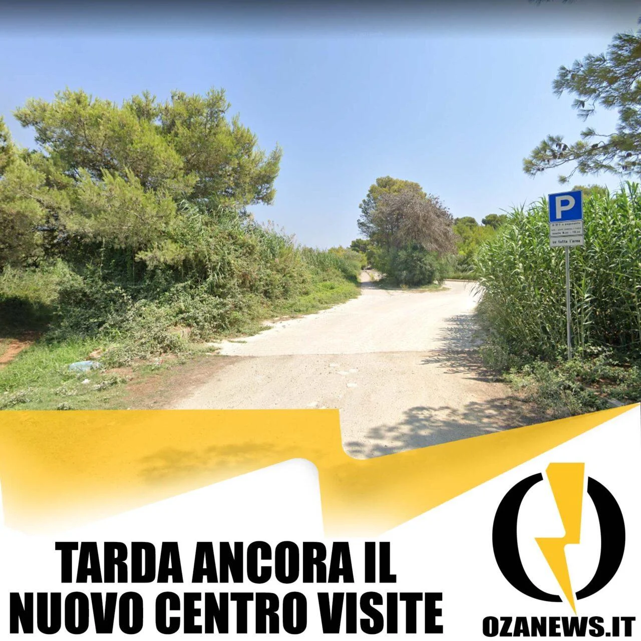 Tarda ancora il nuovo centro visite del parco Litorale di Ugento