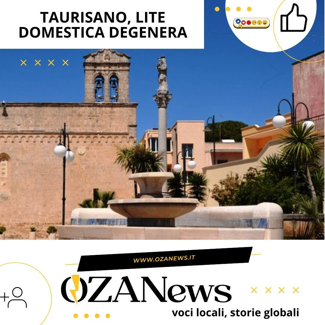 Taurisano, lite domestica degenera: 62enne denunciato per lesioni aggravate