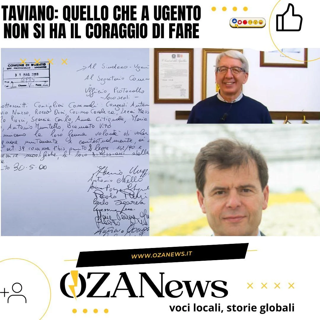 Quello che a Ugento non si ha il coraggio di fare
