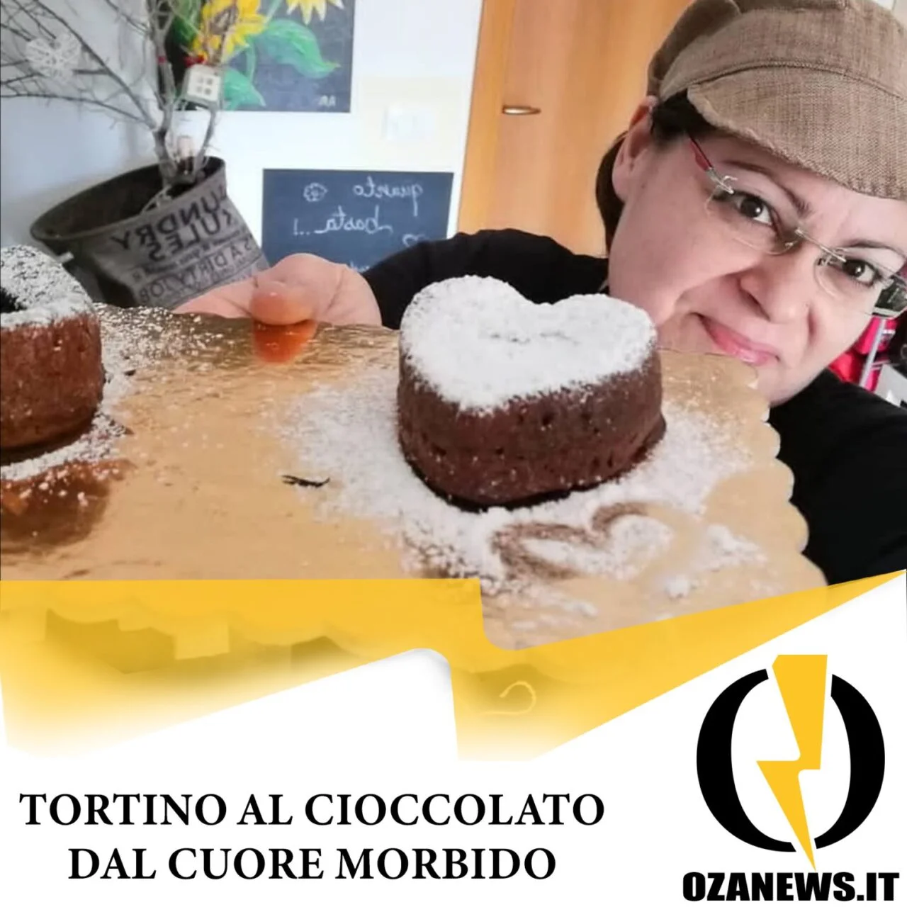 Tortino al cioccolato dal cuore morbido