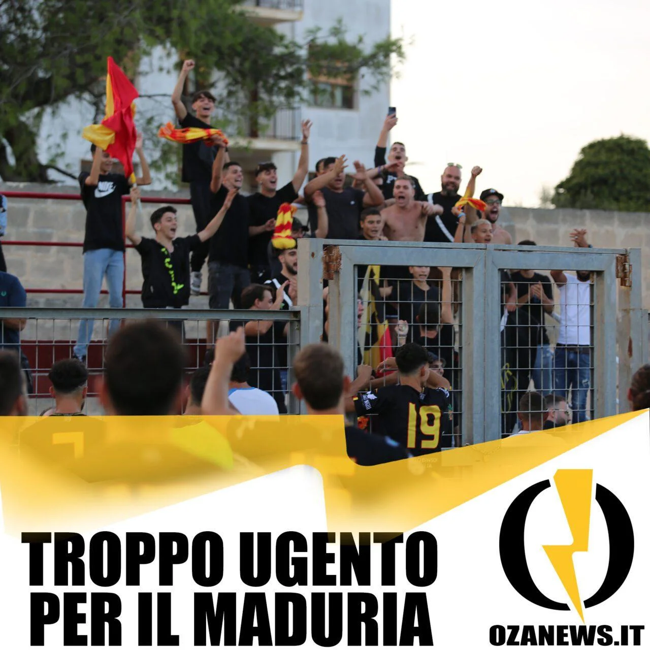 Troppo Ugento per un Manduria ubriaco. Finisce 1-2