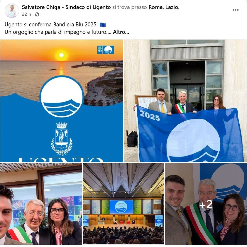 Immagine 1: Una bandiera blu a doppio taglio - Ugento