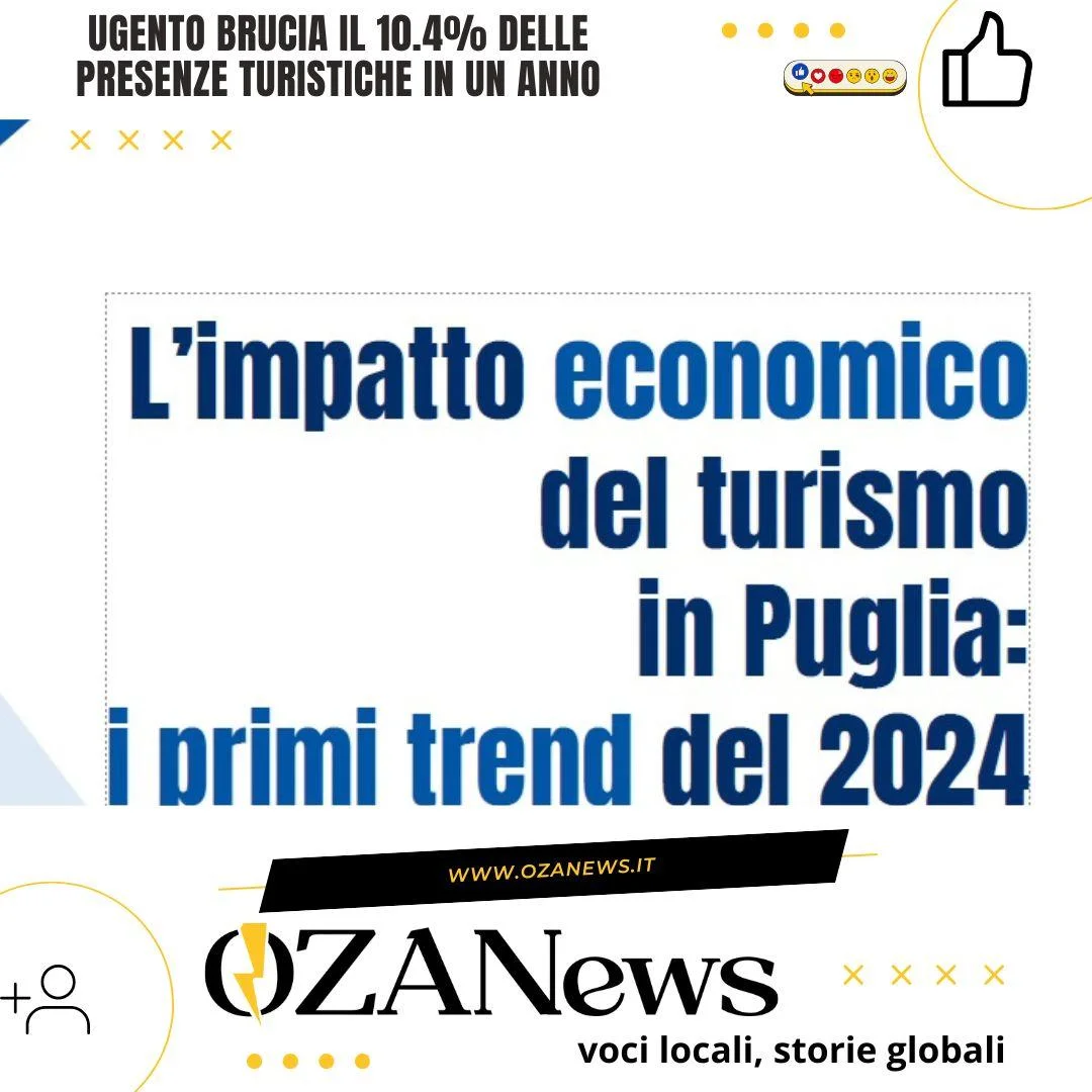 ugento brucia il 10 4 delle presenze turistiche in un anno