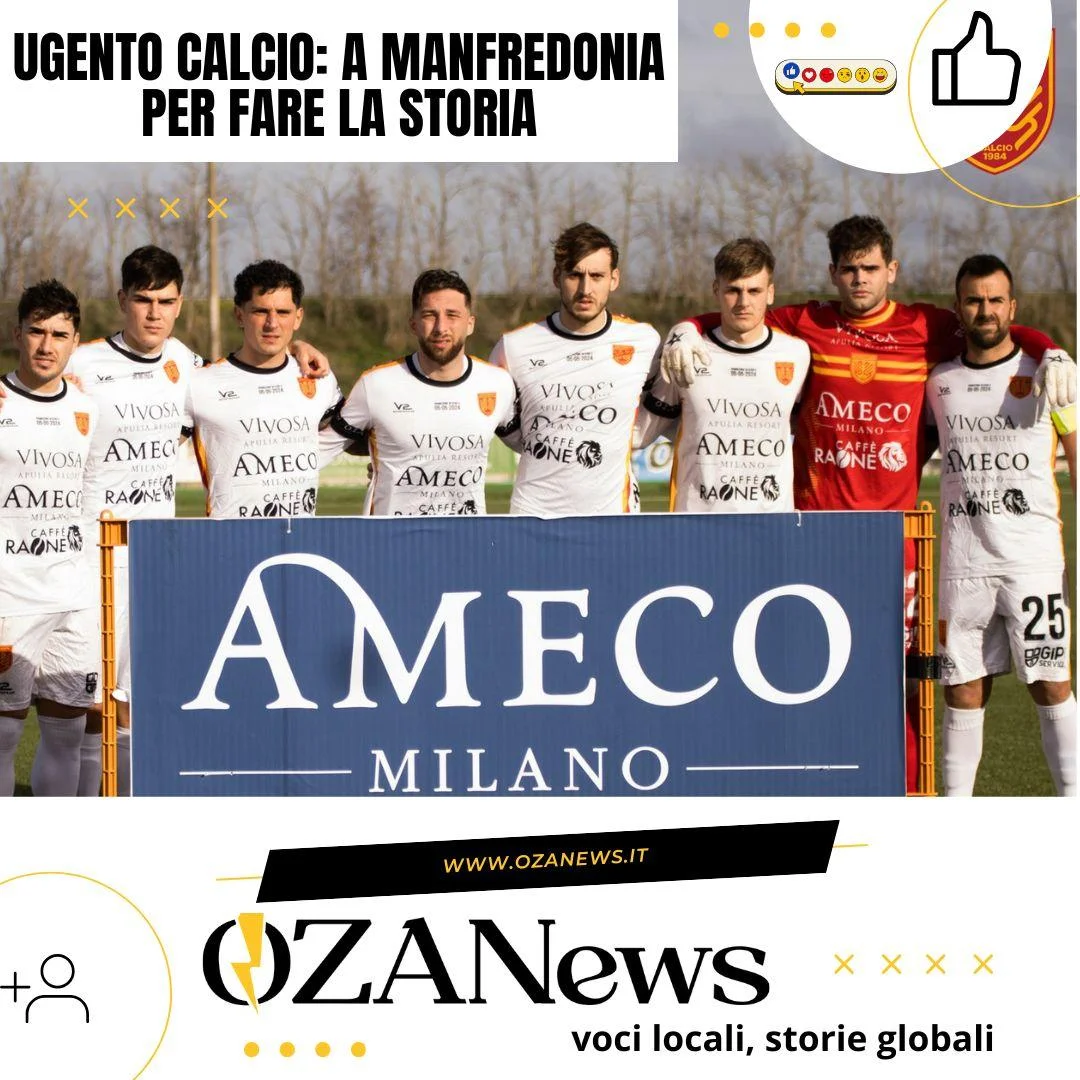 Ugento Calcio: a Manfredonia per fare la storia