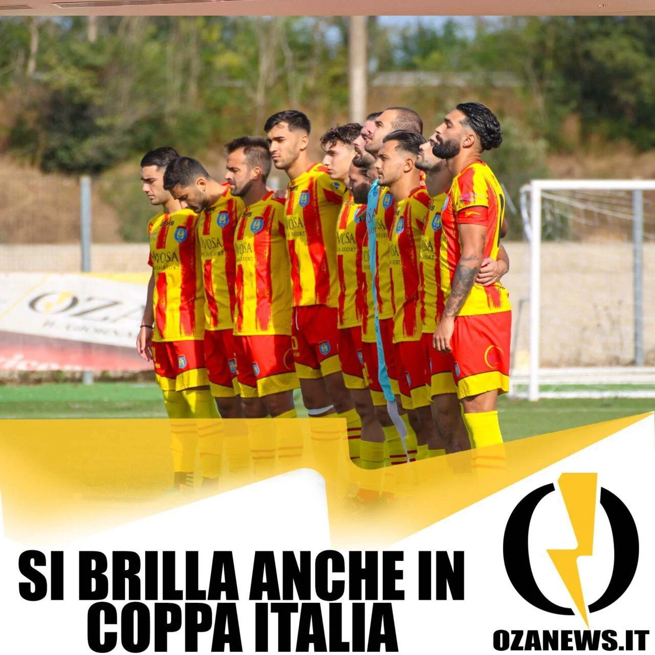 ugento calcio vince la prima partita di coppa italia contro il matino