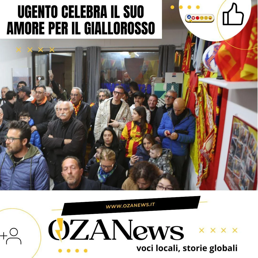 ugento celebra il suo amore per il giallorosso