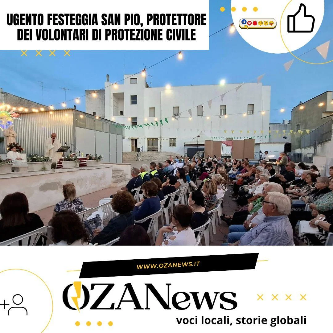 Ugento festeggia San Pio, Protettore della Protezione Civile