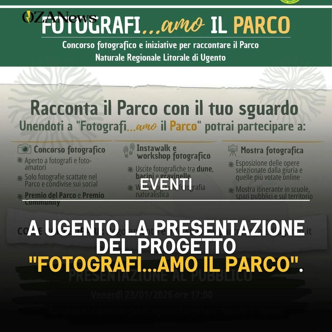 Presentazione del progetto “Fotografi…amo il Parco”