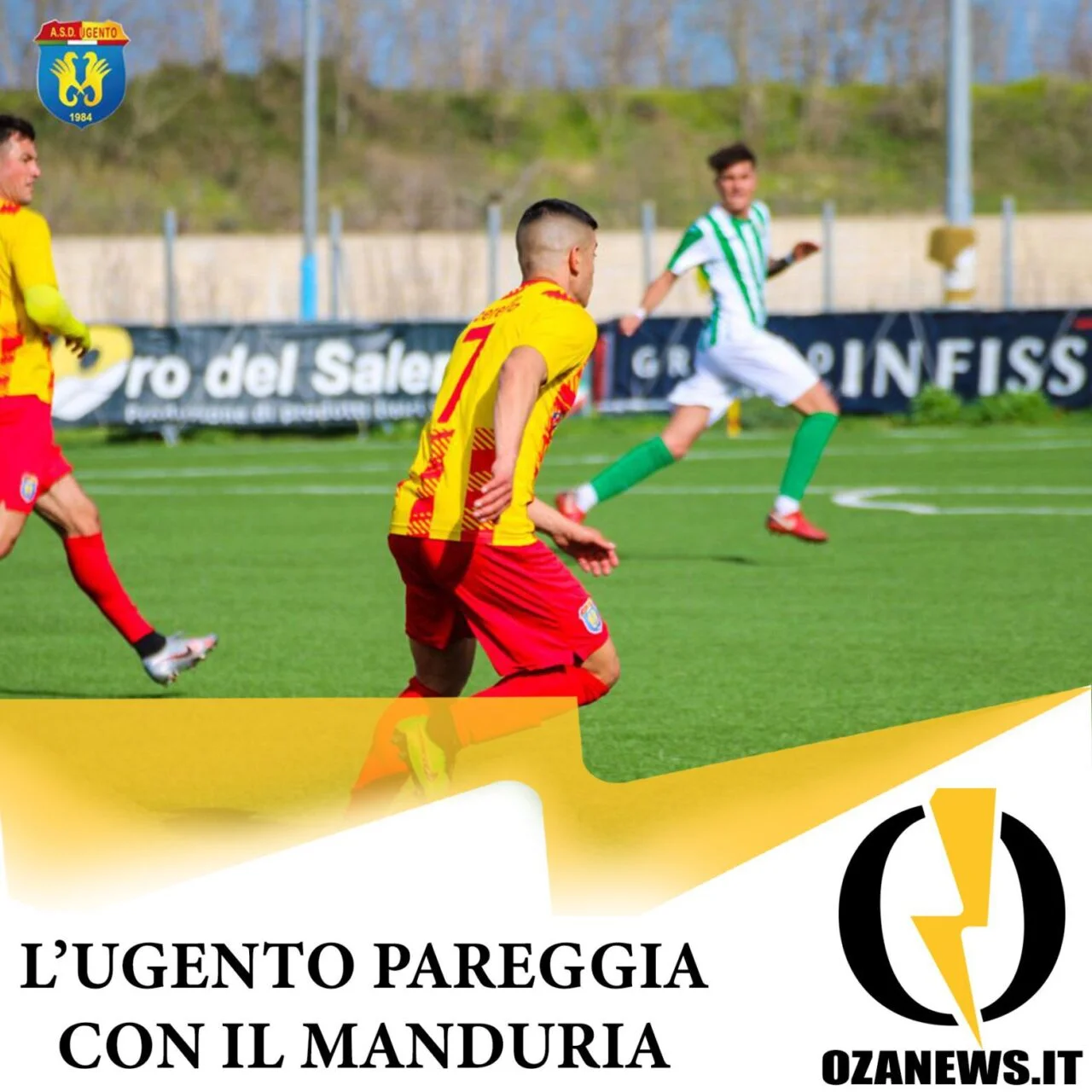 Ugento Manduria 0-0. Partita ed interviste post gara