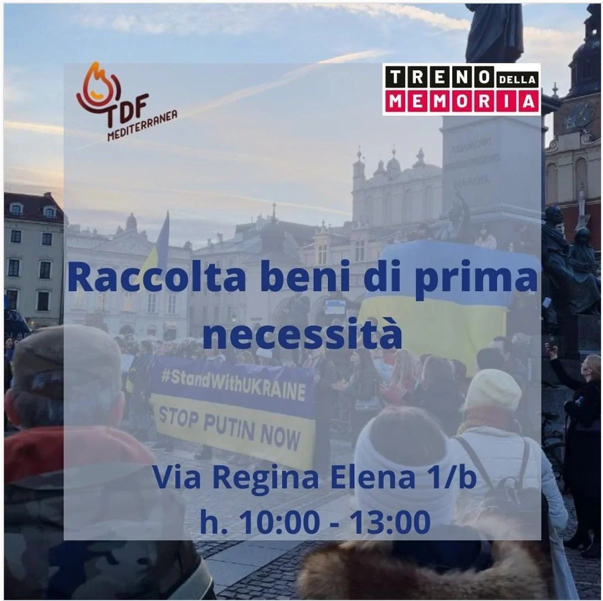 Anche Ugento si attiva per il popolo ucraino