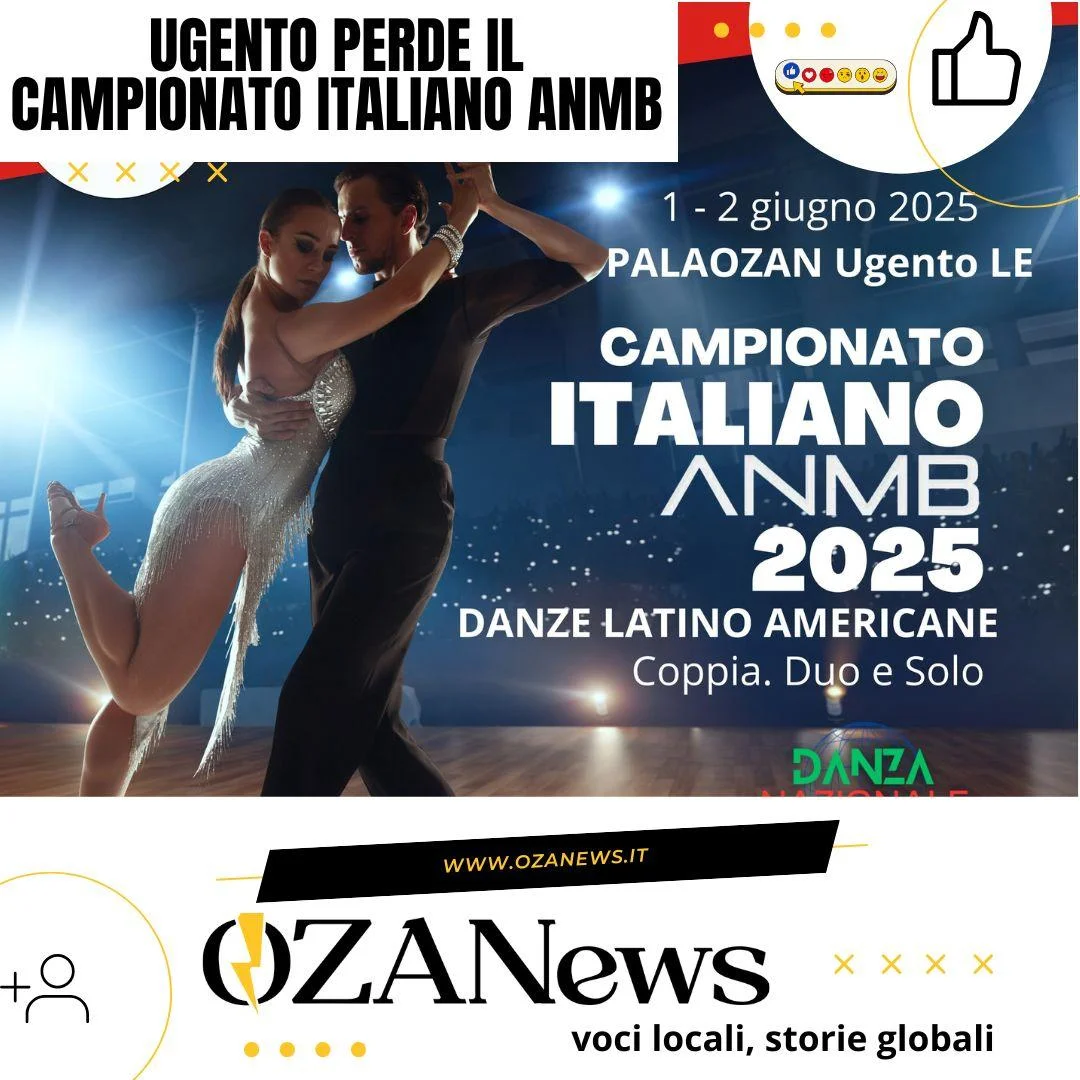 Ugento perde i Campionati Italiani di Danze Latino Americane