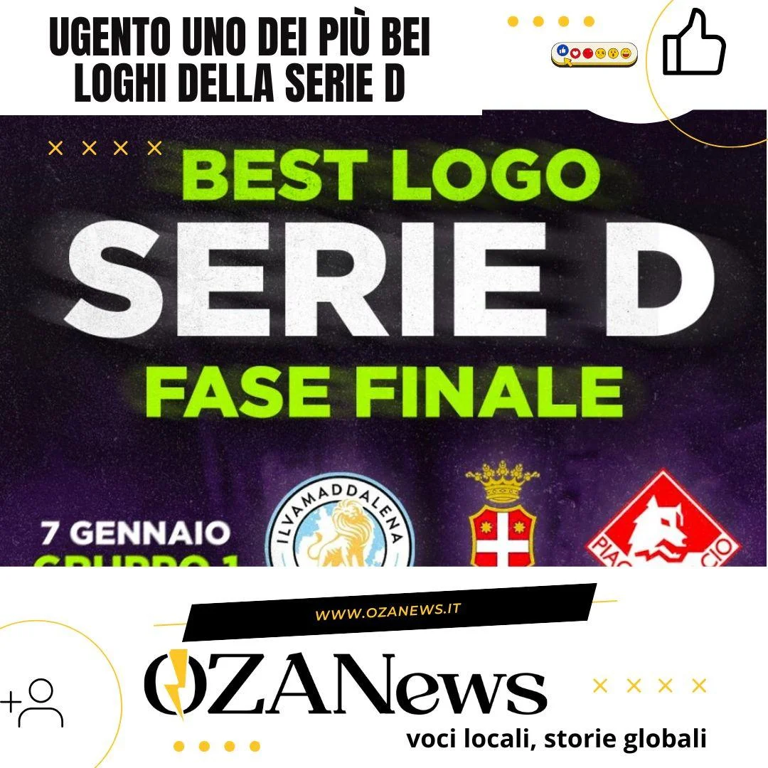 Il logo dell’Ugento Calcio tra i più belli della Serie D