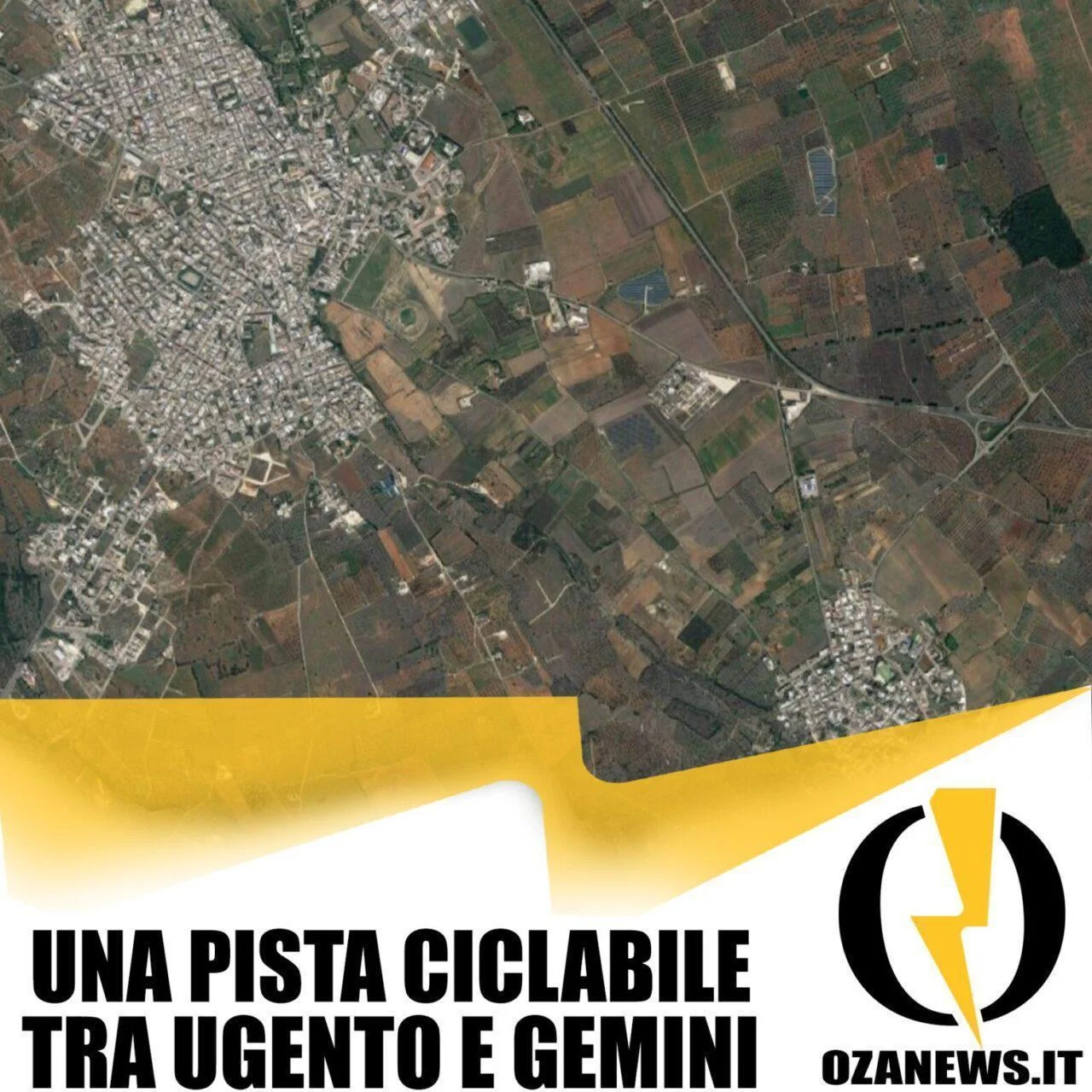 Una pista ciclopedonale unirà Gemini e Ugento