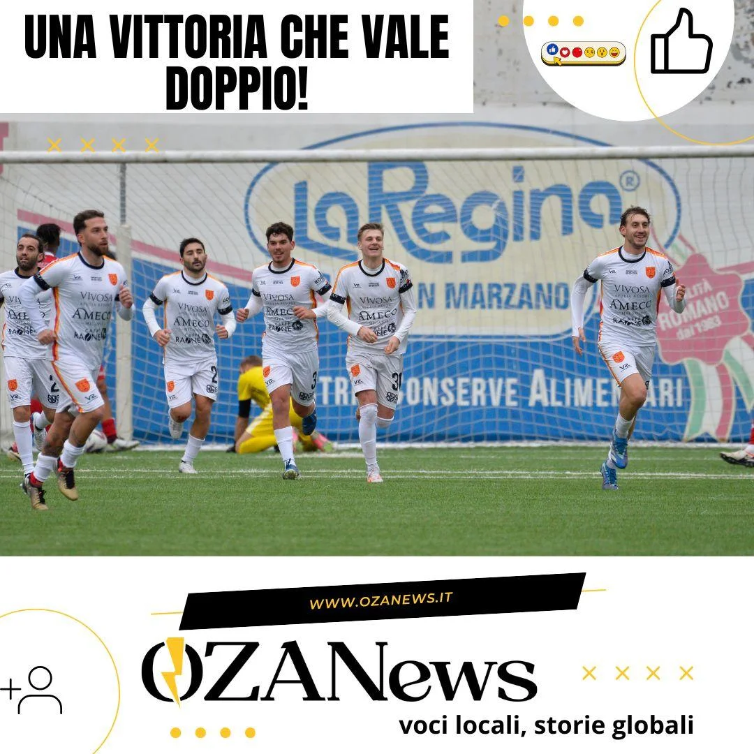 Ugento Calcio: vittoria cruciale in trasferta 2-1