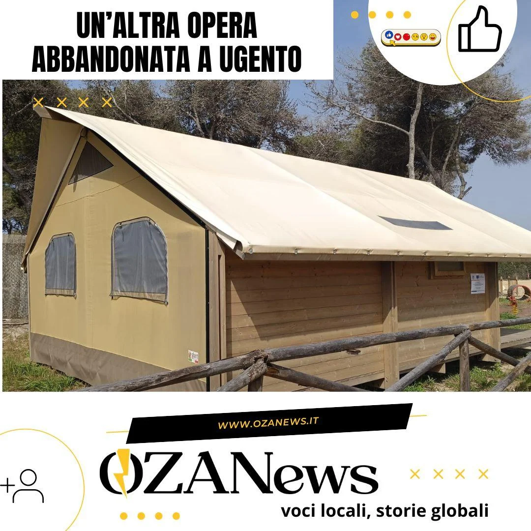 Un’altra opera pubblica abbandonata ad Ugento