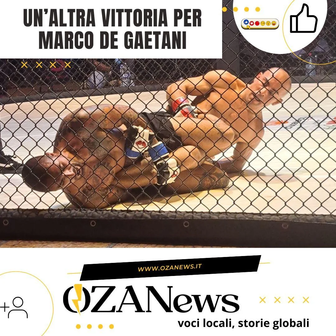 Marco De Gaetani conquista un’altra vittoria al Messapicum Fighting Championship