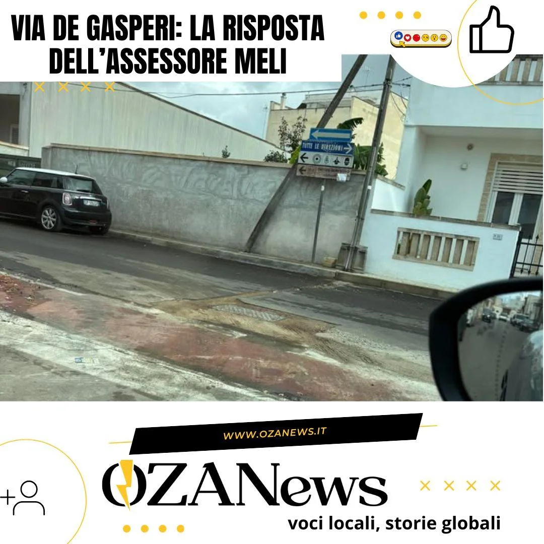 Caso via De Gasperi: la risposta dell’assessore Meli alle polemiche