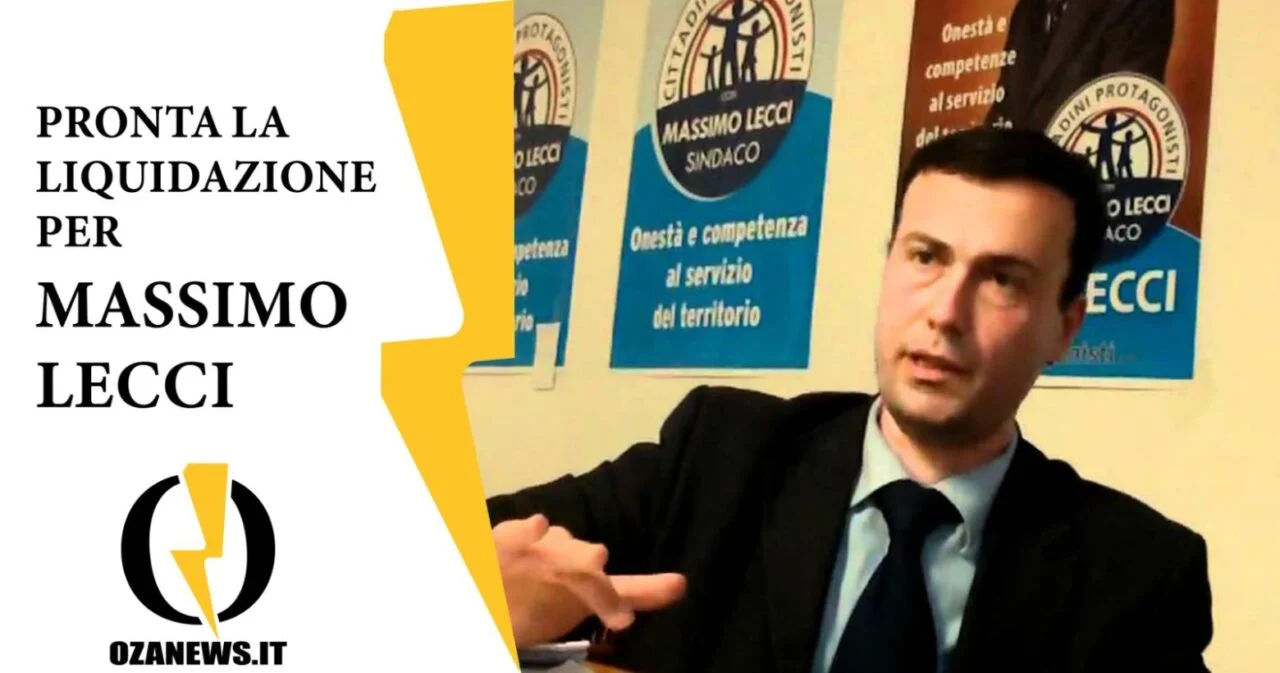Liquidazione per il sindaco Massimo Lecci