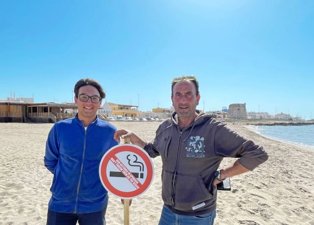L’impegno di Biagio per la pulizia delle nostre spiagge