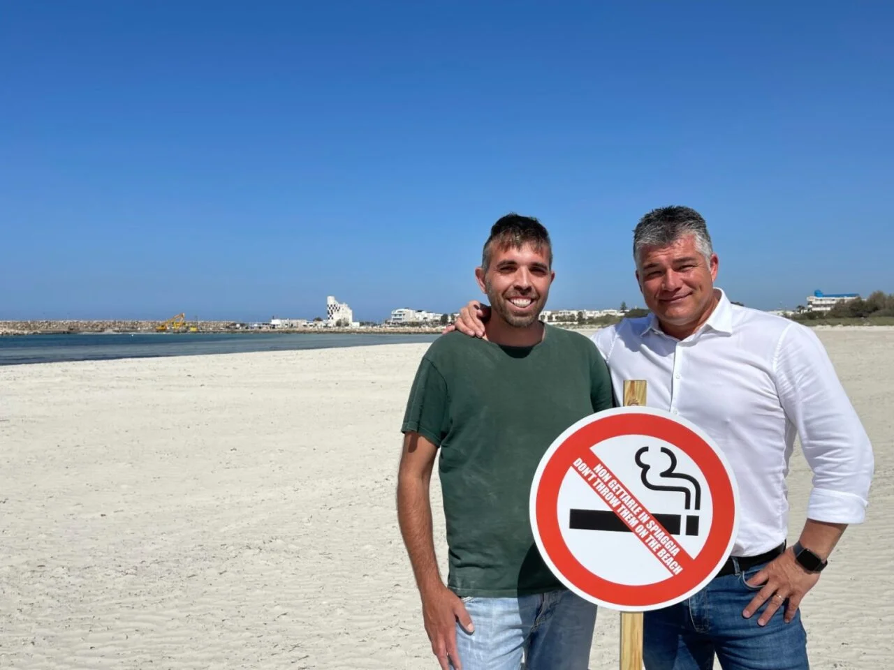 L’impegno di Biagio per la pulizia delle nostre spiagge