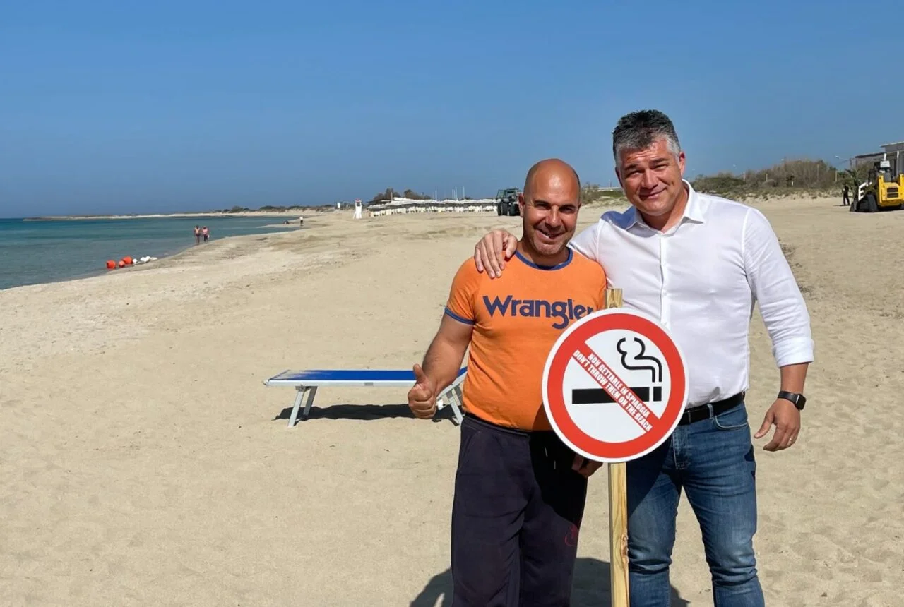 L’impegno di Biagio per la pulizia delle nostre spiagge