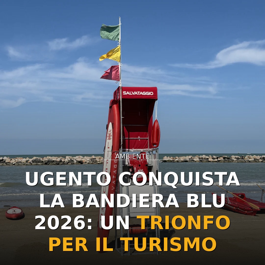 Ugento Bandiera Blu 2026, 74 mila euro per il servizio di salvataggio