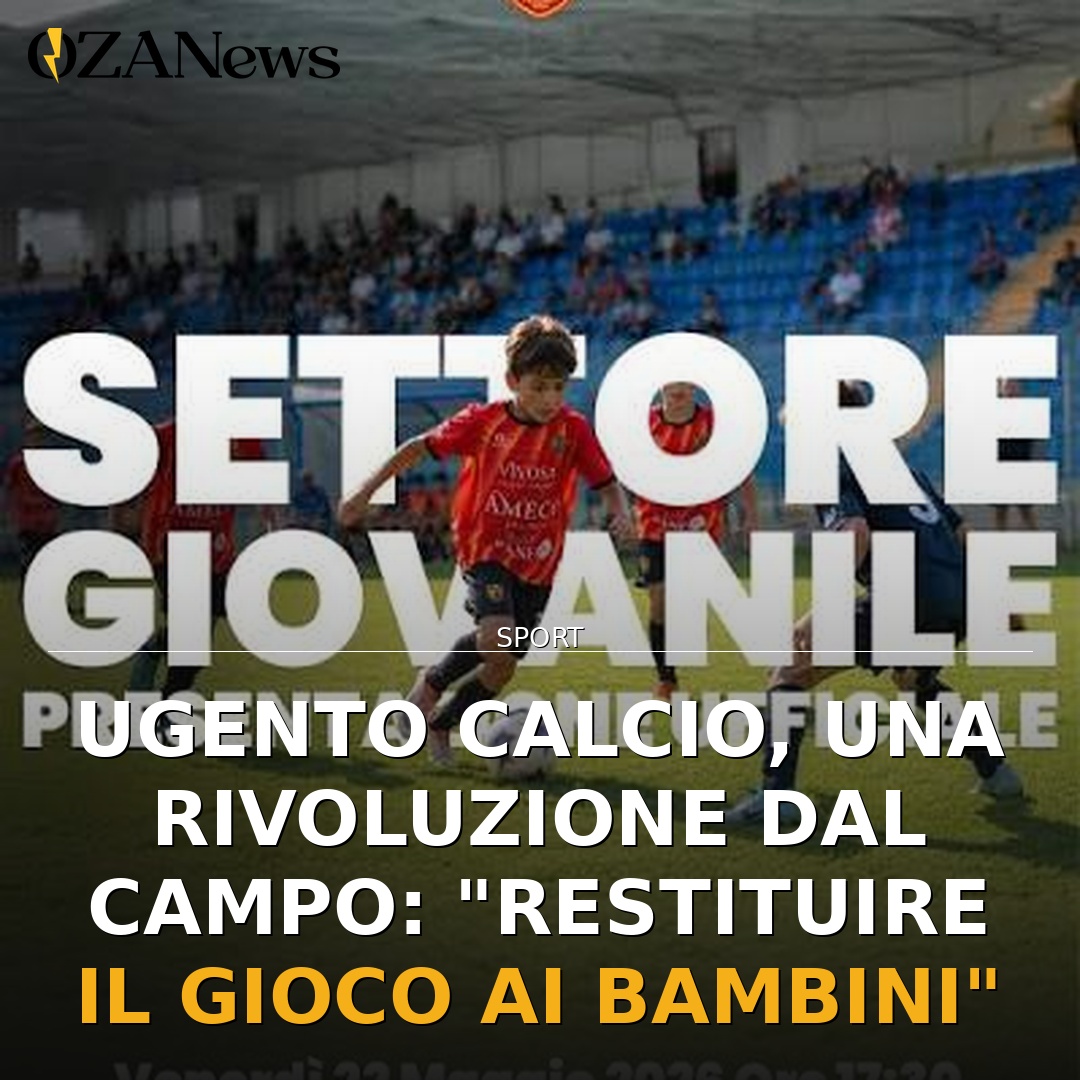Ugento Calcio, una rivoluzione dal campo: “Restituire il gioco ai bambini”
