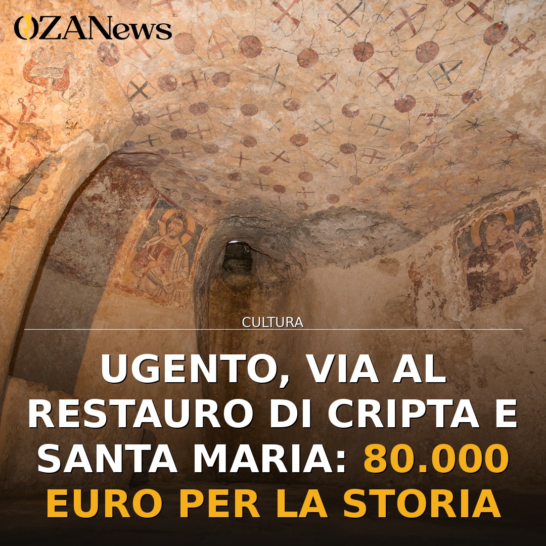 Ugento, via al restauro della Cripta del Crocefisso: 80.000 euro per la storia