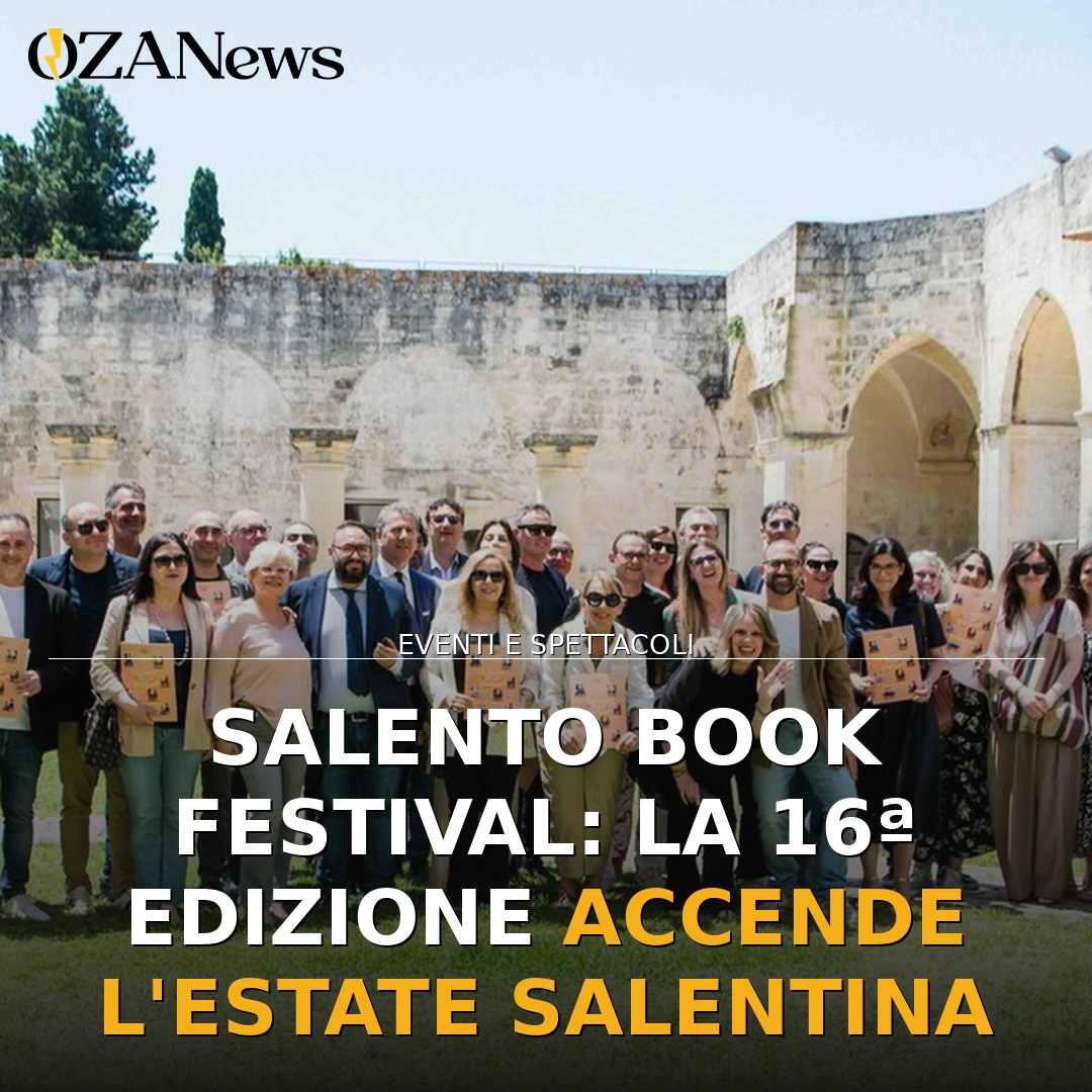 Salento Book Festival: la 16ª edizione accende l’estate salentina