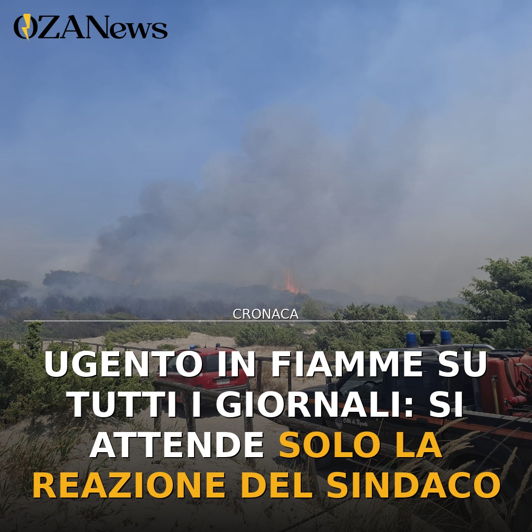 Ugento in fiamme su tutti i giornali: si attende solo la reazione del sindaco