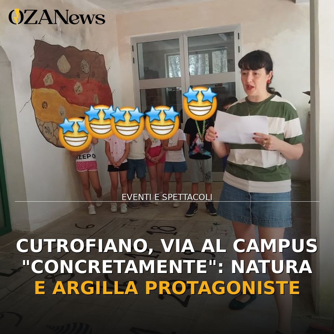 Cutrofiano, via al Campus “ConCRETAmente”: natura e argilla protagoniste