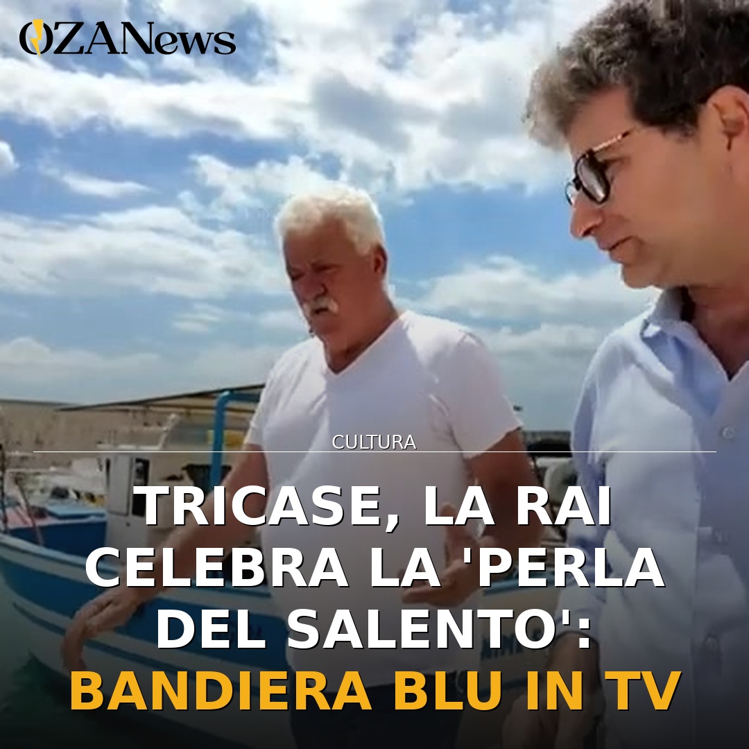 Tricase, la Rai celebra la ‘Perla del Salento’: Bandiera Blu in TV
