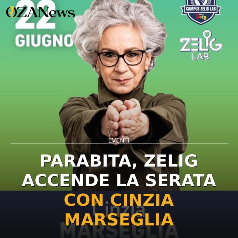 Parabita, Zelig accende la serata con Cinzia Marseglia