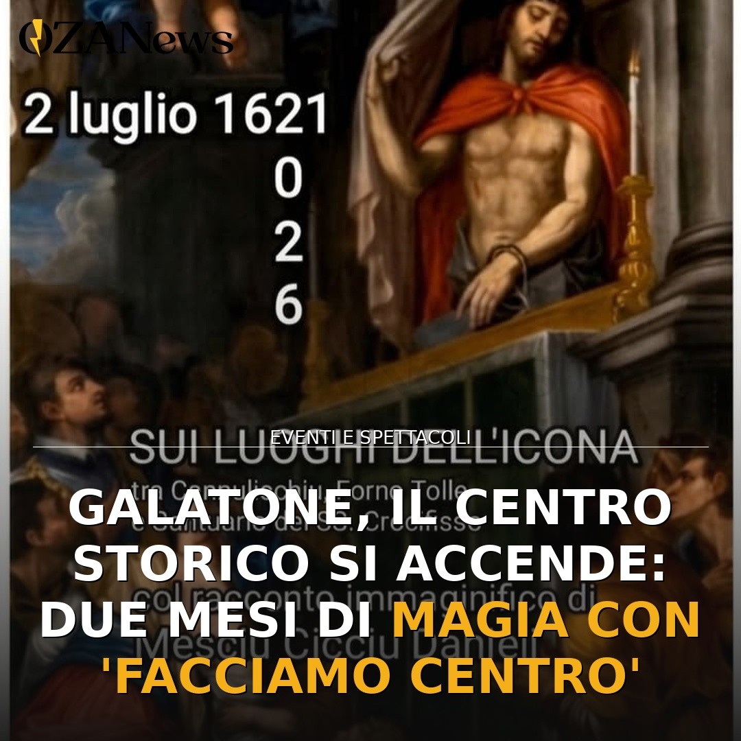 Galatone, il Centro Storico si accende: due mesi di magia con ‘Facciamo Centro’