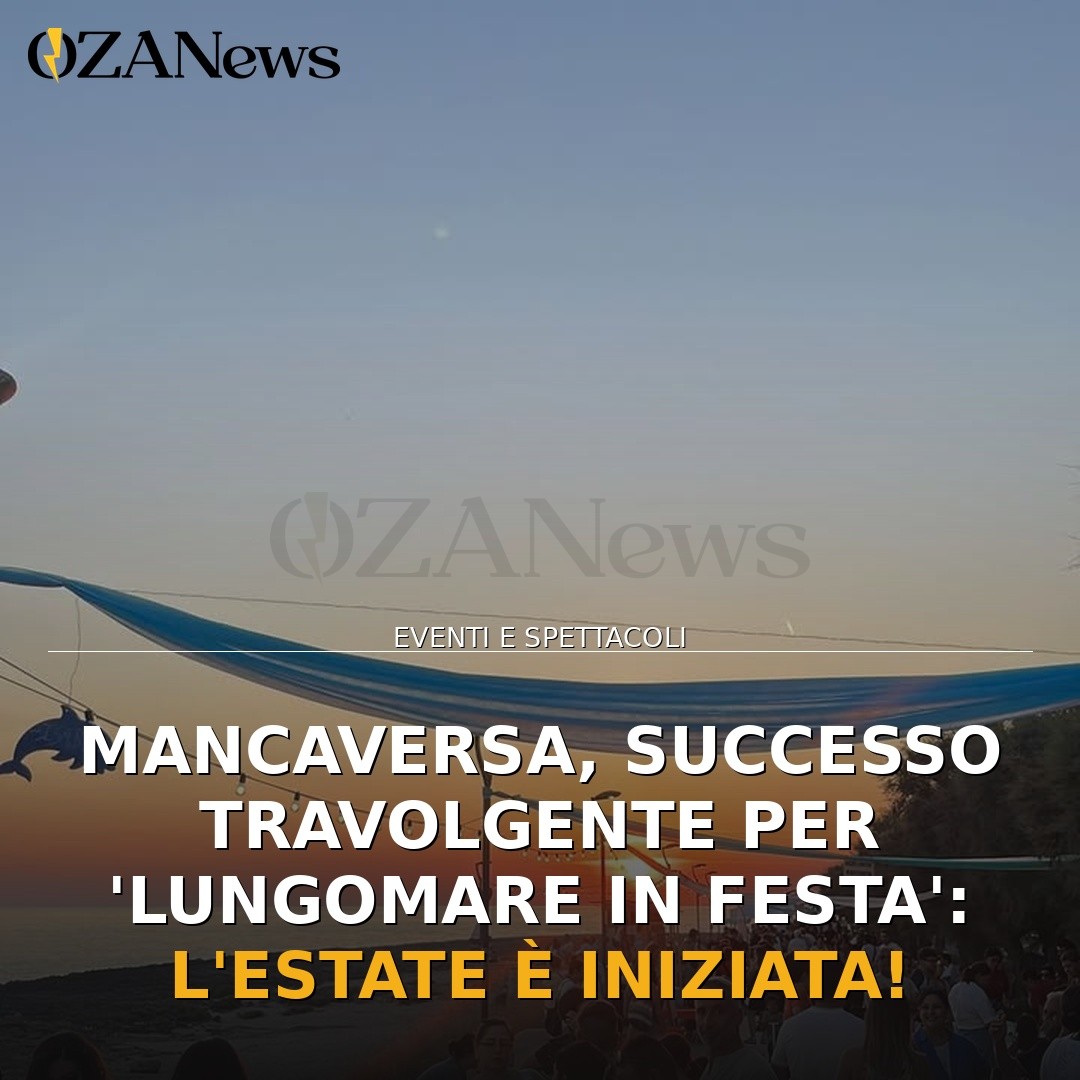 Mancaversa, successo travolgente per ‘Lungomare in Festa’: l’estate è iniziata!