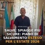 Foto di copertina: Salve, spiagge più sicure: piano di salvamento esteso per l’estate 2026 - Salve