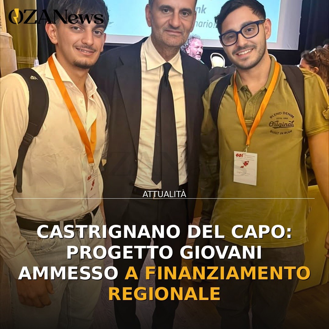 Castrignano del Capo: Progetto Giovani ammesso a finanziamento regionale