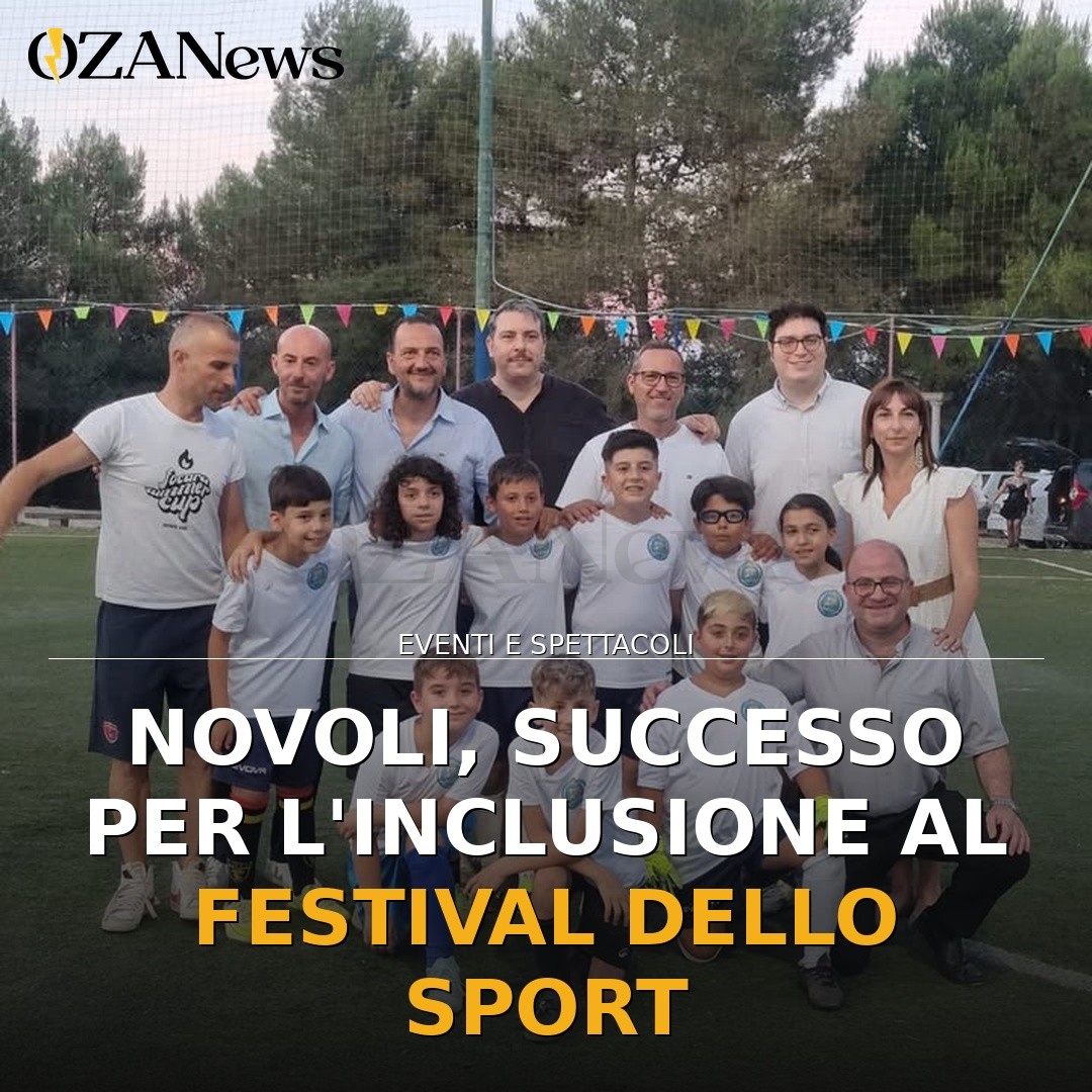 Novoli, successo per l’inclusione al Festival dello Sport
