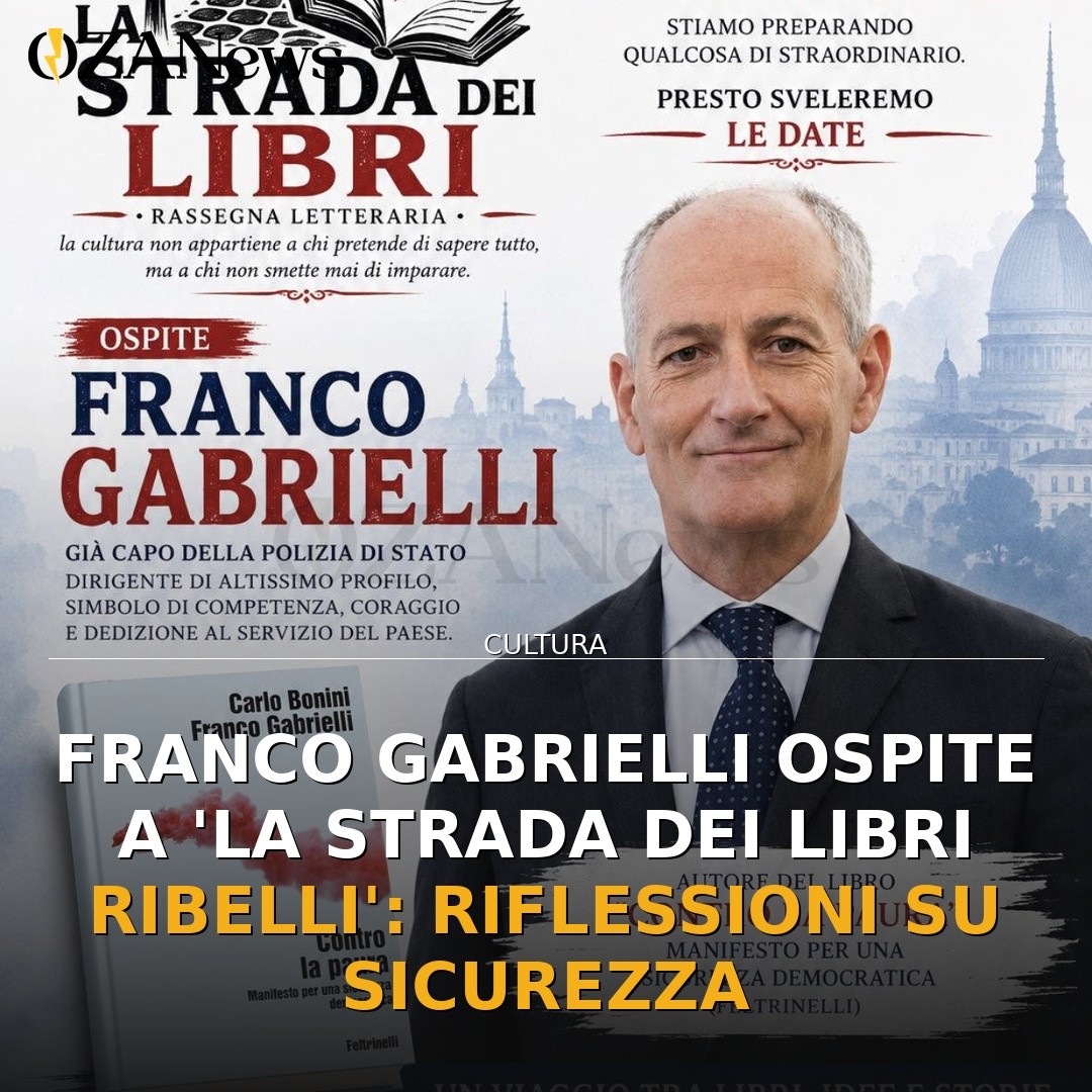 Franco Gabrielli ospite a ‘La Strada dei Libri Ribelli’: riflessioni su sicurezza