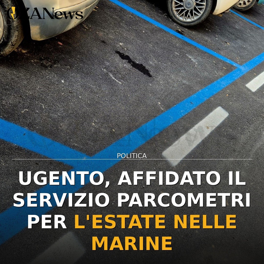 Ugento, affidato il servizio parcometri per l’estate nelle marine
