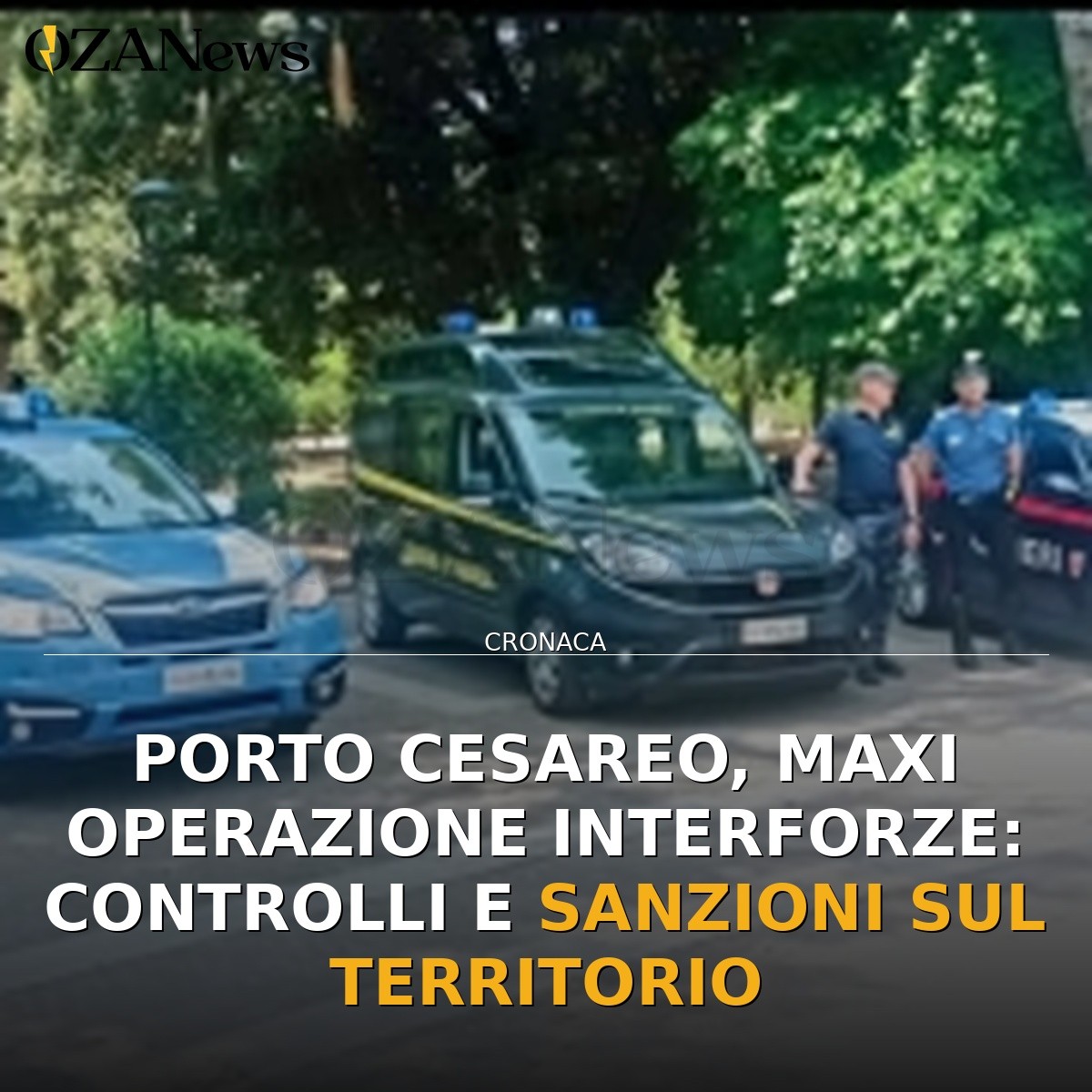 Porto Cesareo, Maxi Operazione Interforze: Controlli e Sanzioni sul Territorio
