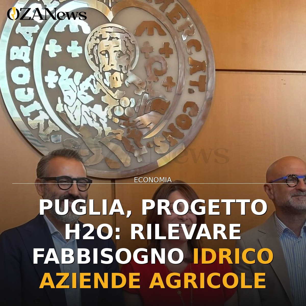 Puglia, progetto H2O: rilevare fabbisogno idrico aziende agricole