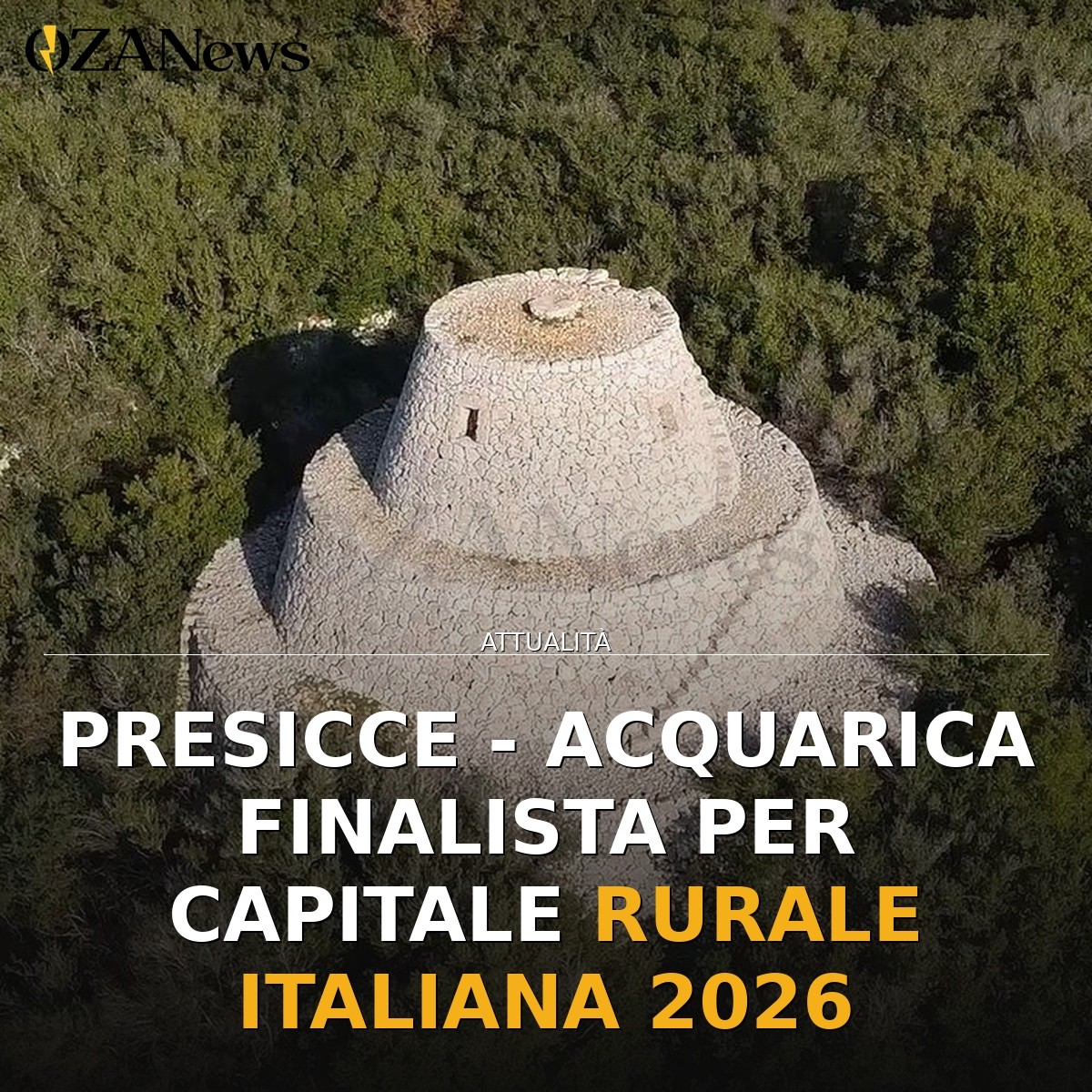 Presicce – Acquarica finalista per Capitale Rurale Italiana 2026