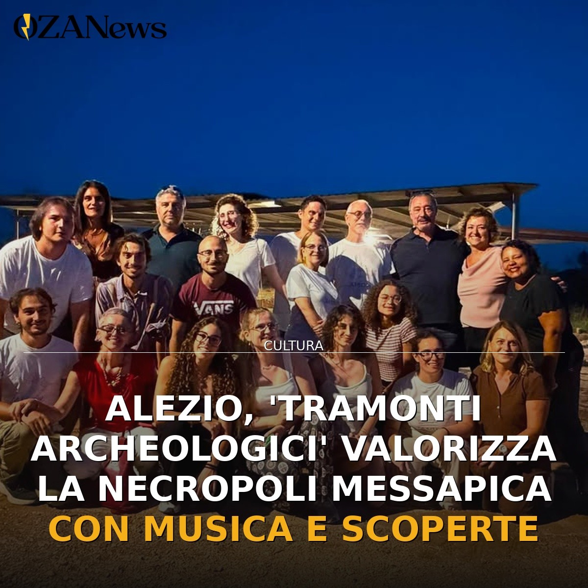 Alezio, ‘Tramonti Archeologici’ valorizza la Necropoli Messapica con musica e scoperte