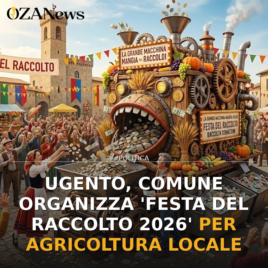 Ugento, Comune organizza ‘Festa del Raccolto 2026’ per agricoltura locale