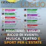 Foto di copertina: Miggiano, luglio ricco di eventi: musica, teatro e sport per l’estate - Basso Salento