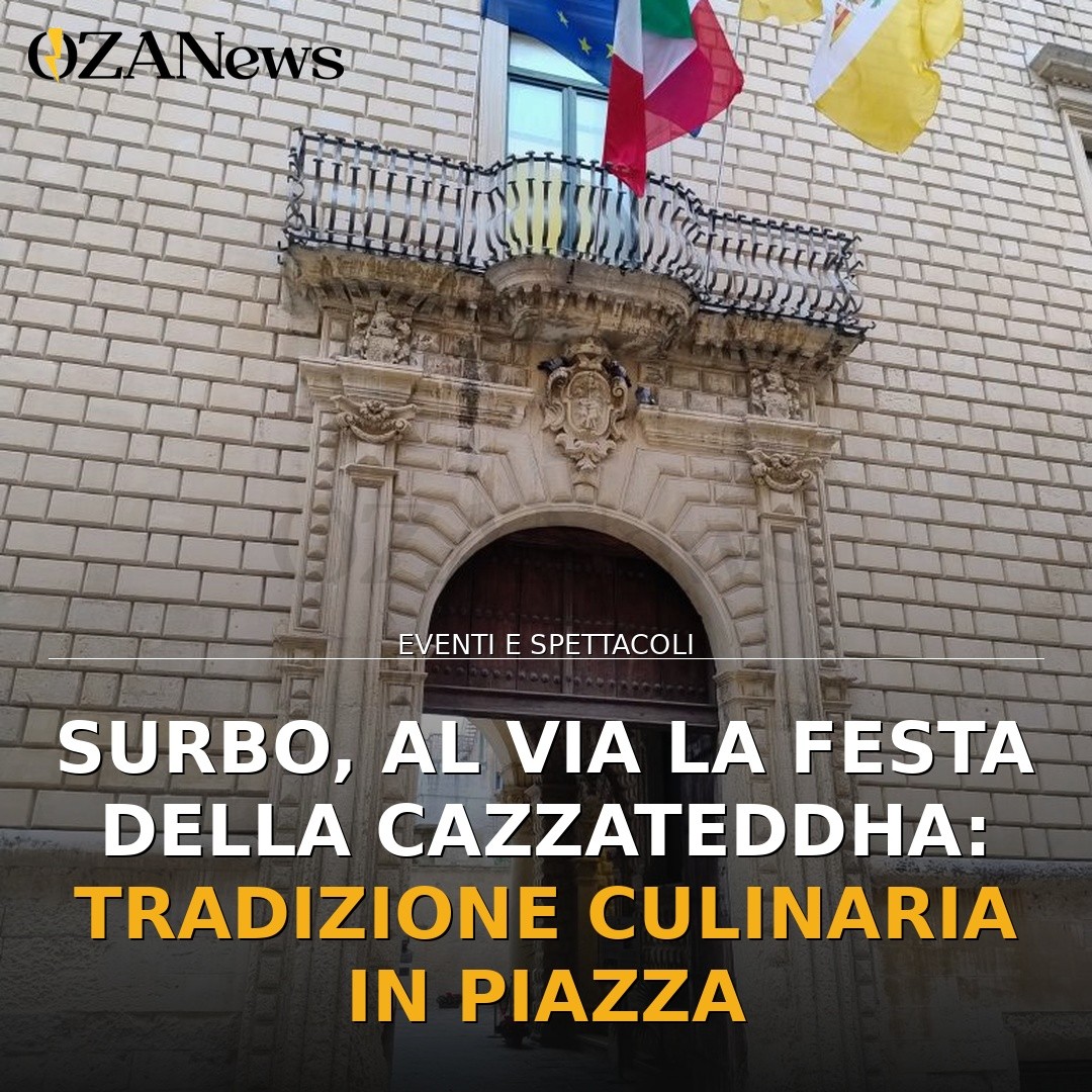 Surbo, al via la Festa della Cazzateddha: tradizione culinaria in piazza