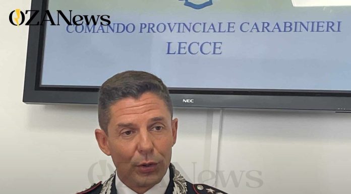 Copertino, operazione Carabinieri: Colonnello Siazzu riafferma presenza Stato