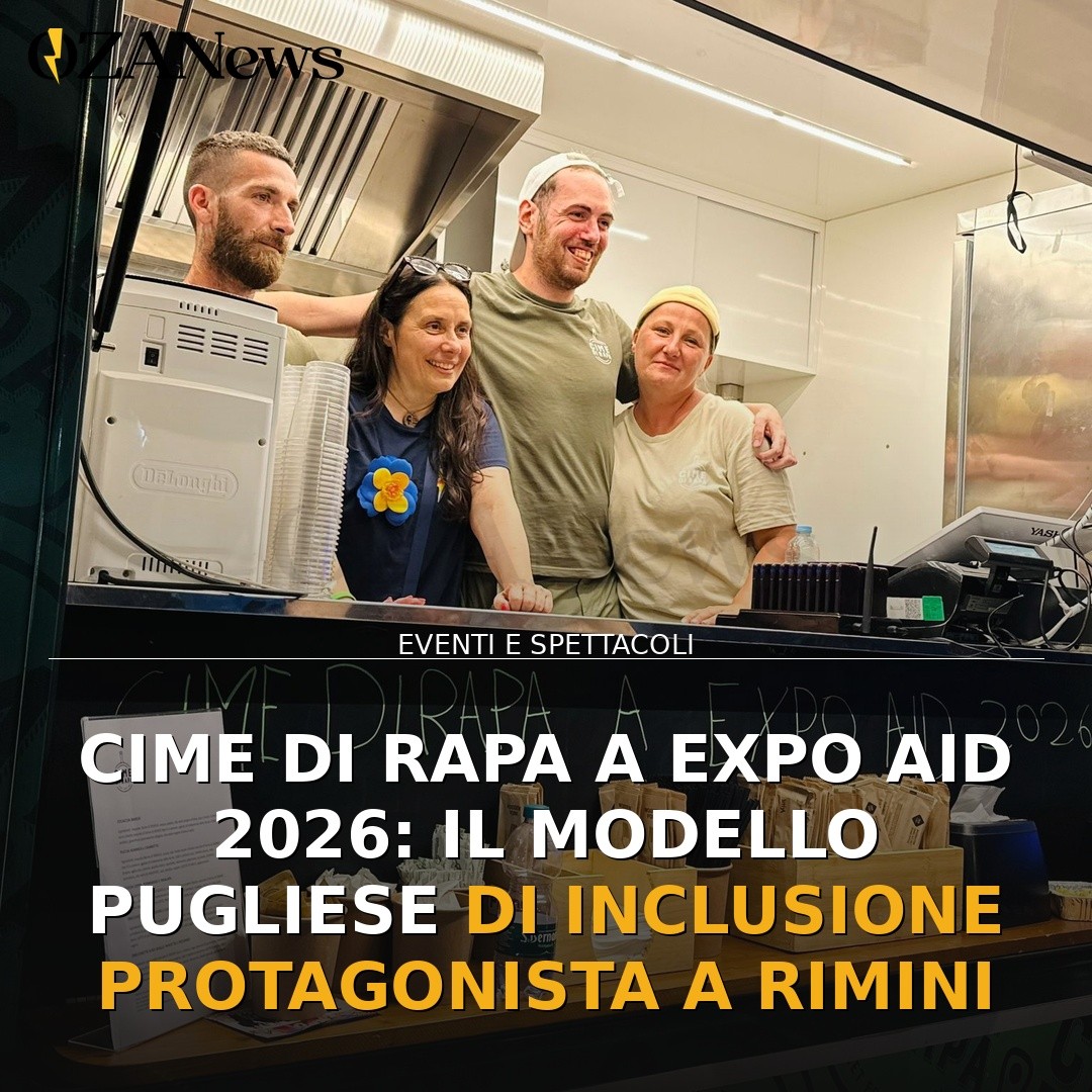 Cime di Rapa a Expo AID 2026: il modello pugliese di inclusione protagonista a Rimini